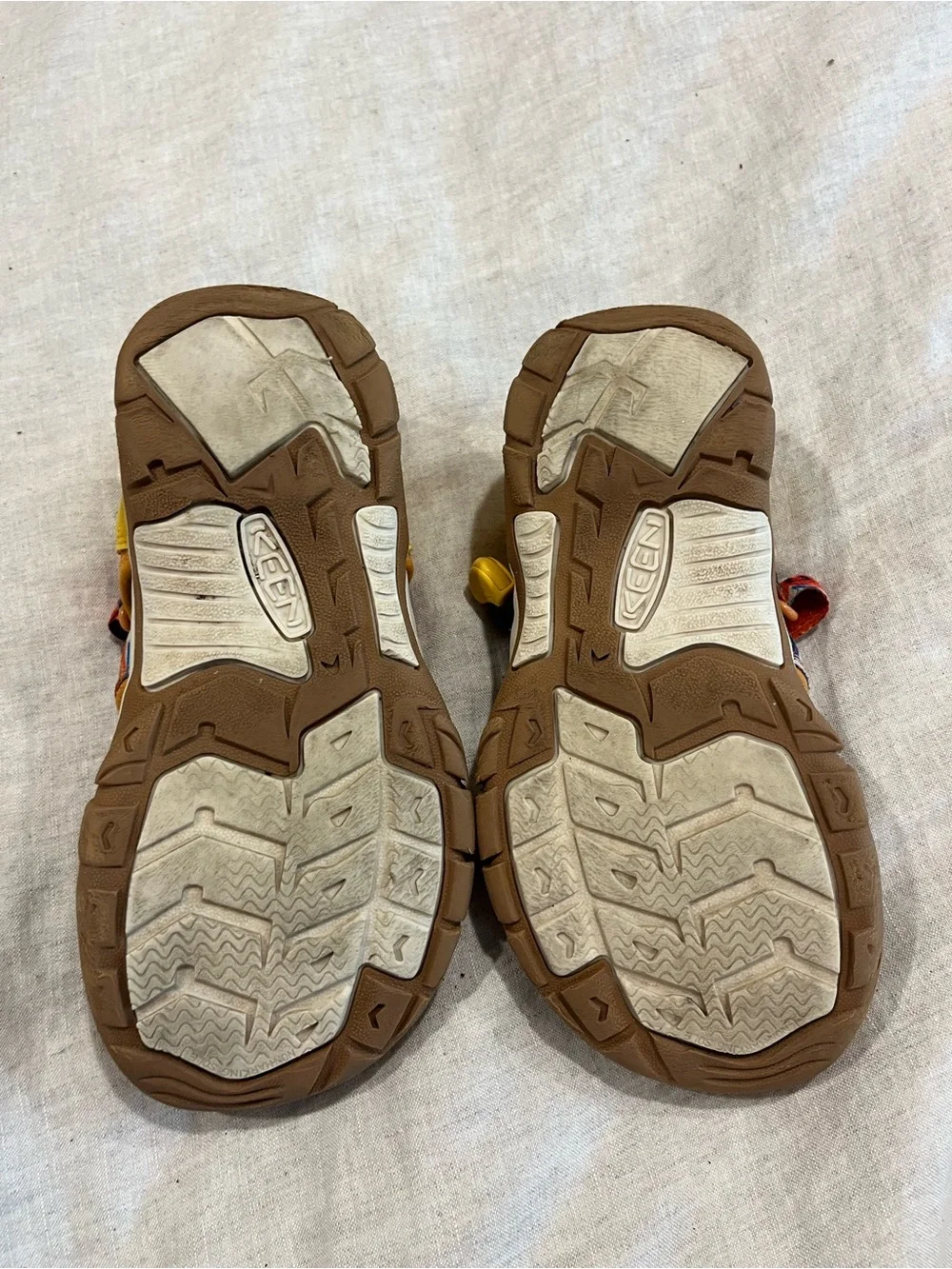 Keen Kids Yellow Multicolor Closed-Toe Outdoor Sandals